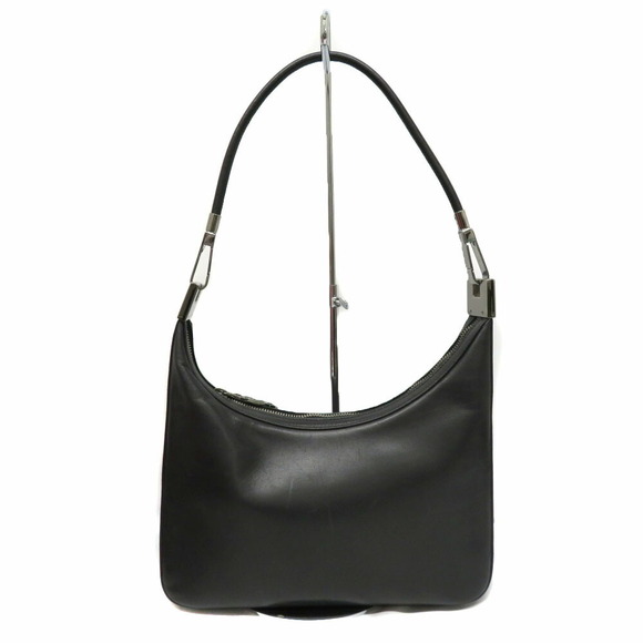 Gucci One Shoulder Bag Leather Black - Picture 2 of 9